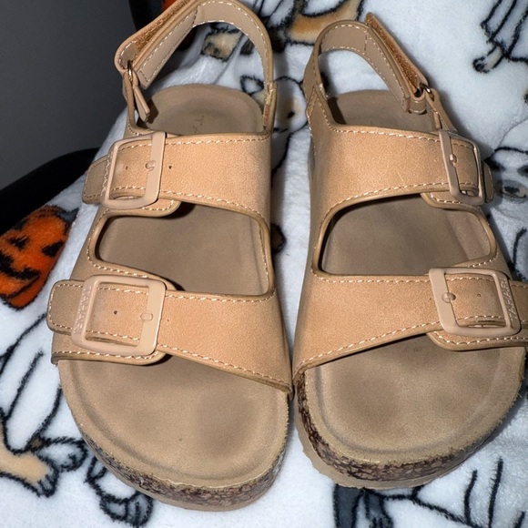 Tan Kids Sandals, Size 10C - Picture 5 of 5